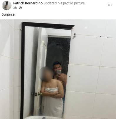 Photo courtesy: Screenshot from Patrick Bernardino (FB)