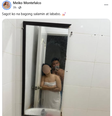 Photo courtesy: Screenshot from Meiko Montefalco (FB)