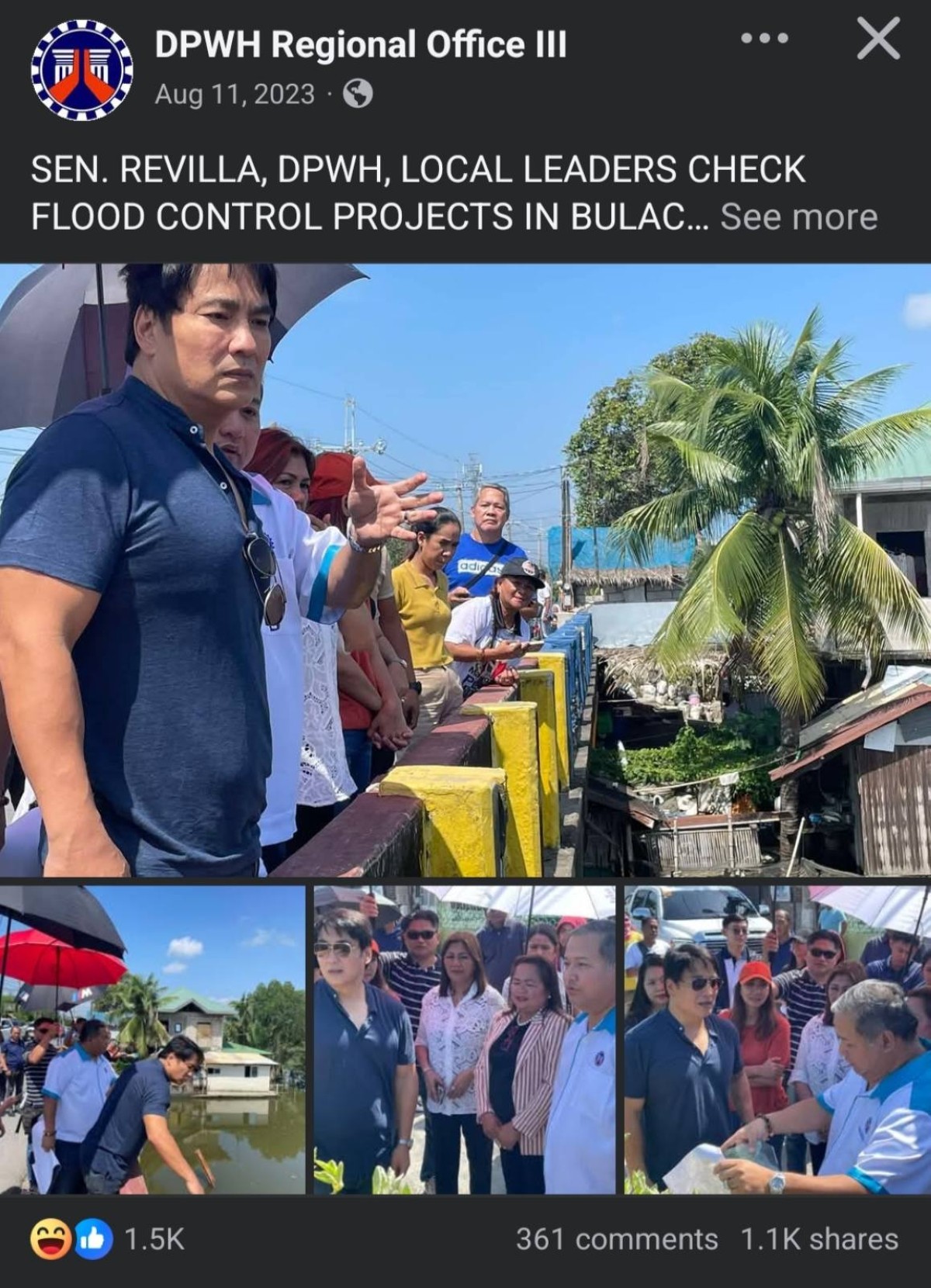 Photo courtesy: DPWH Regional Office III (FB)