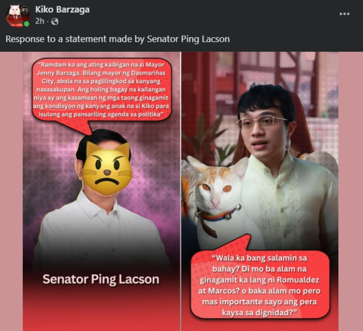 Photo courtesy: Kiko Barzaga (FB)