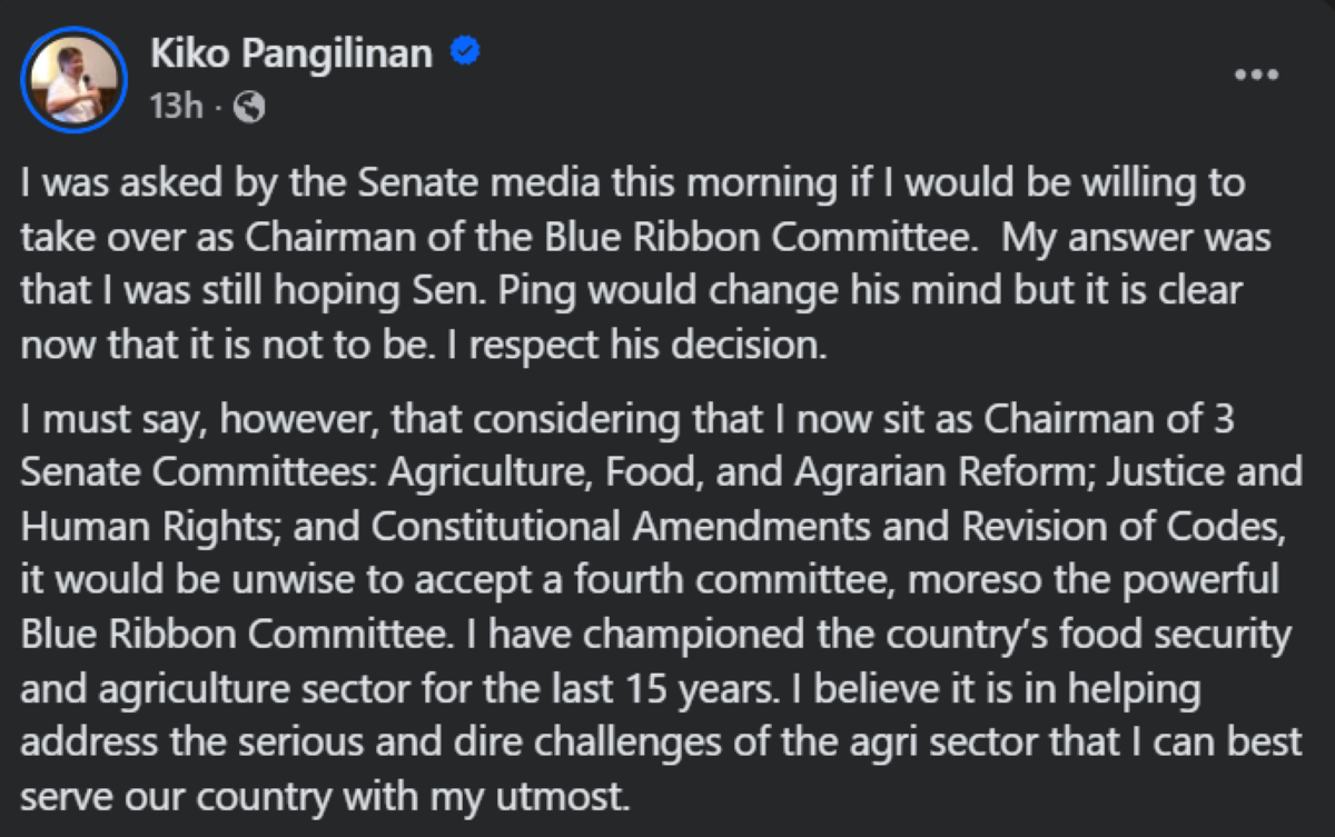 Photo courtesy: Kiko Pangilinan (FB)