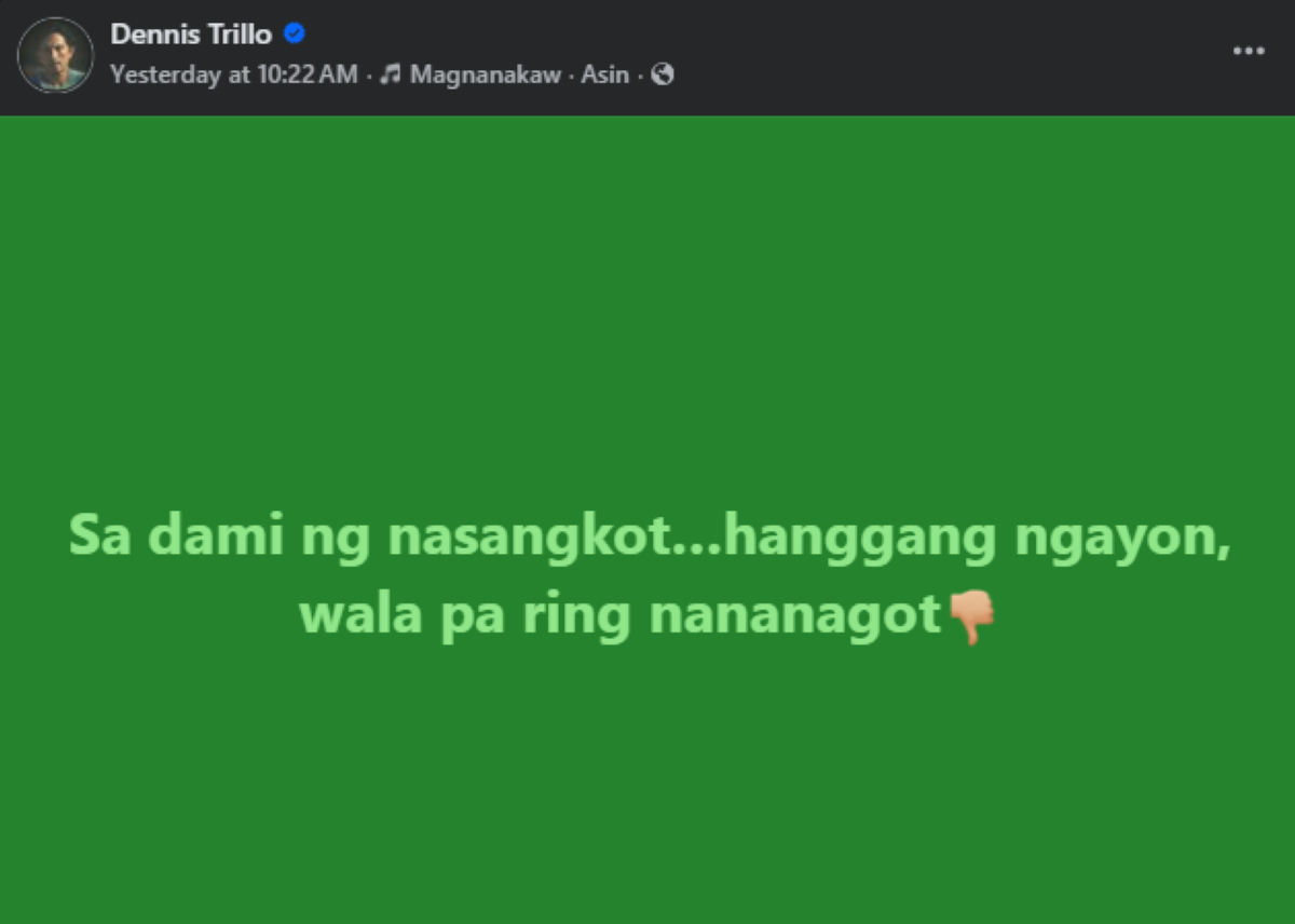 Photo courtesy: Dennis Trillo (FB)