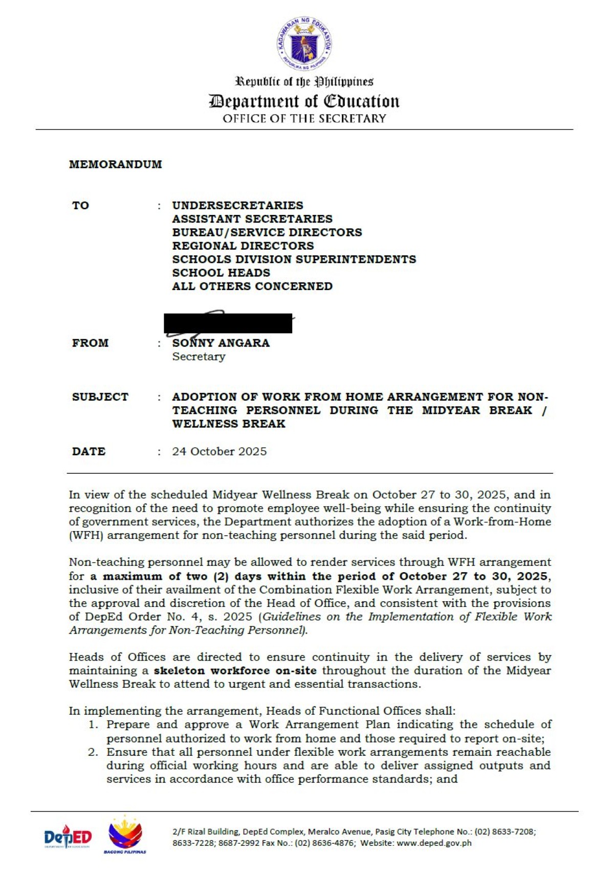 Photo courtesy: Sonny Angara (FB)