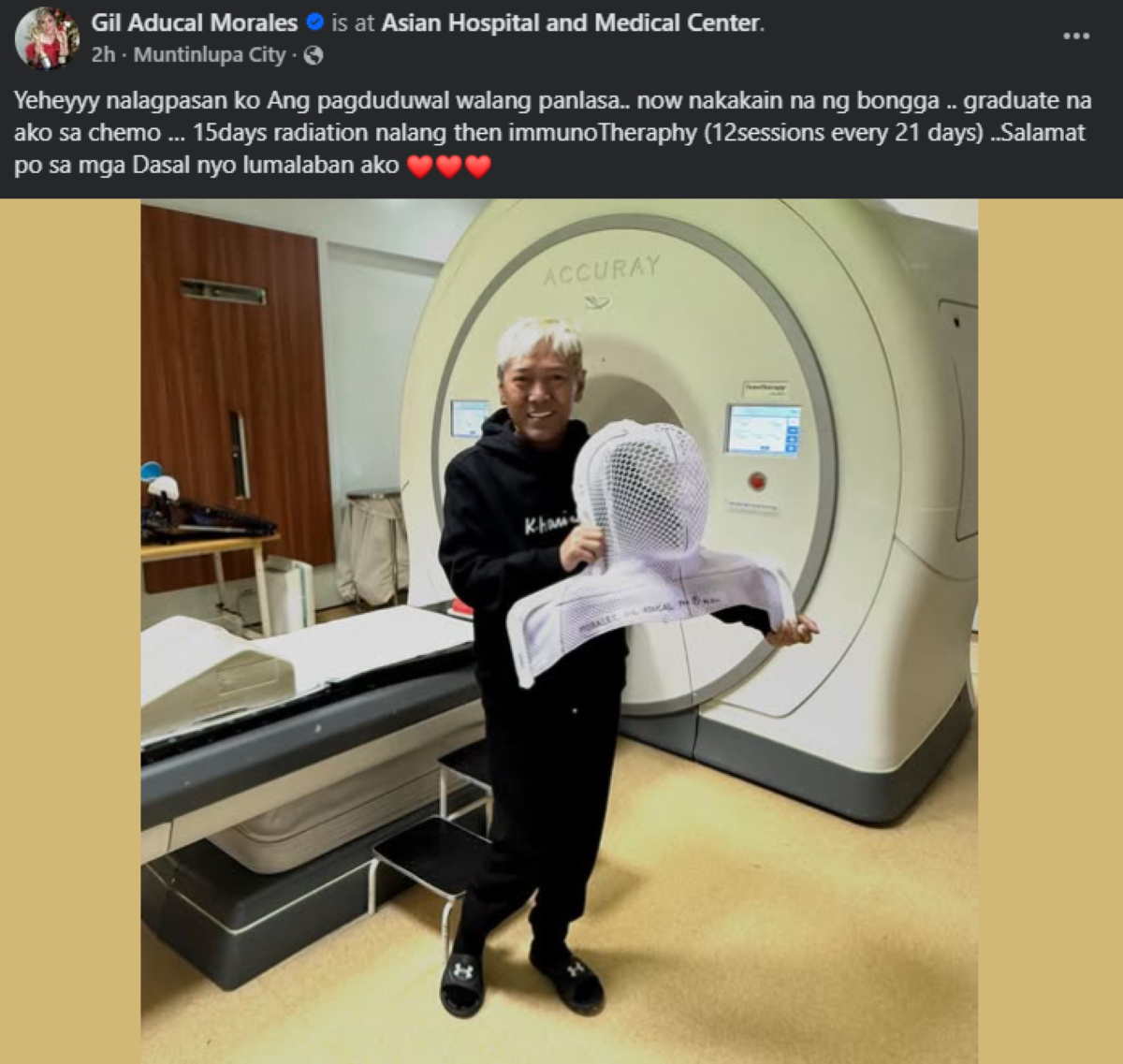 Photo courtesy: Gil Aducal Morales (FB)