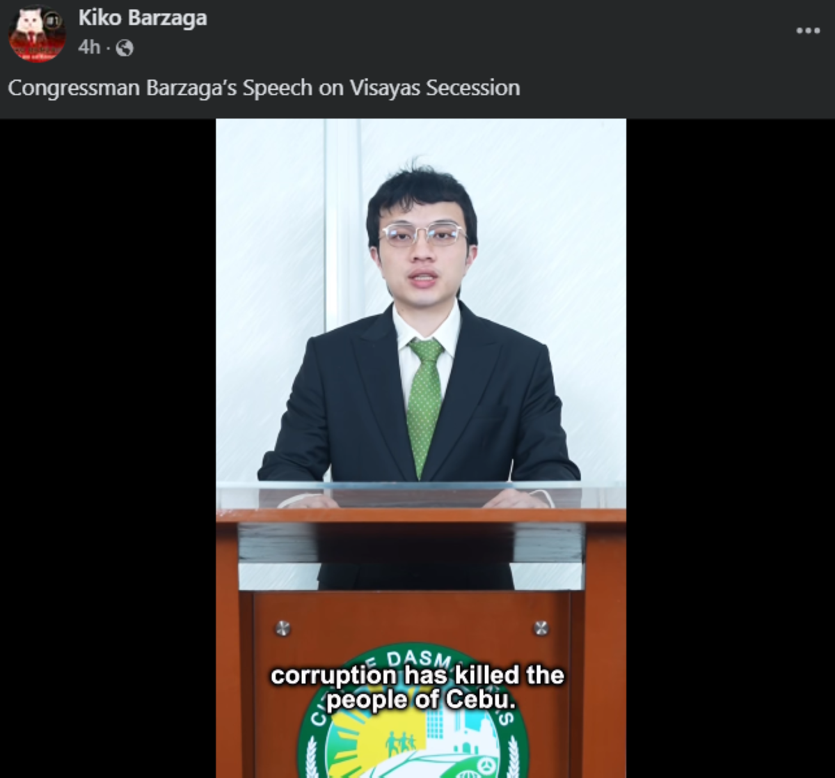 Photo courtesy: Kiko Barzaga (FB)