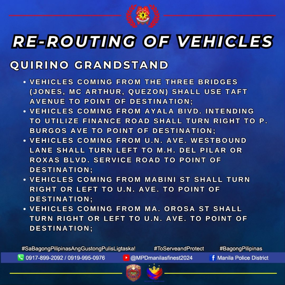 Photo courtesy: Manila Police District (FB)