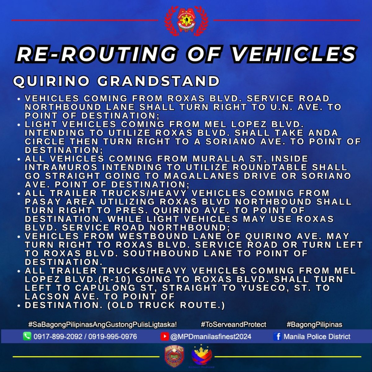 Photo courtesy: Manila Police District (FB)