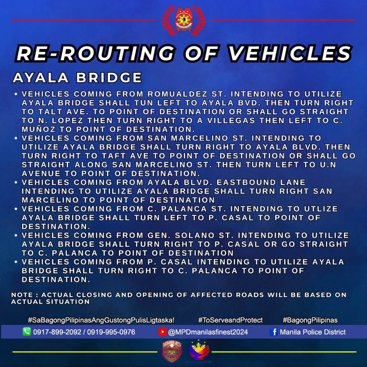 Photo courtesy: Manila Police District (FB)