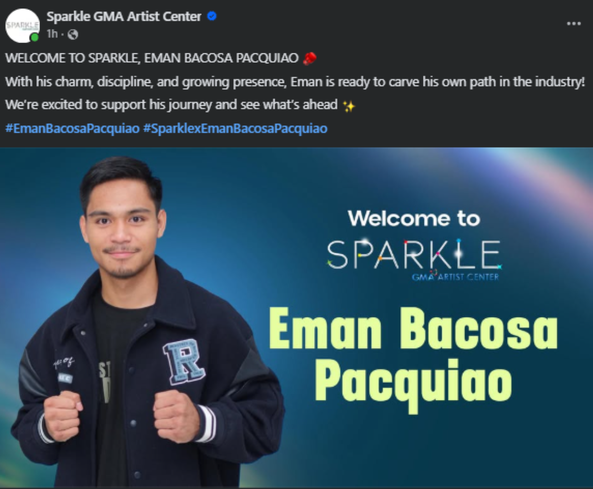 Photo courtesy: Sparkle GMA Artist Center (FB)