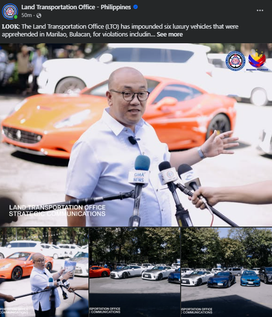 Photo courtesy: Land Transportation Office (FB)