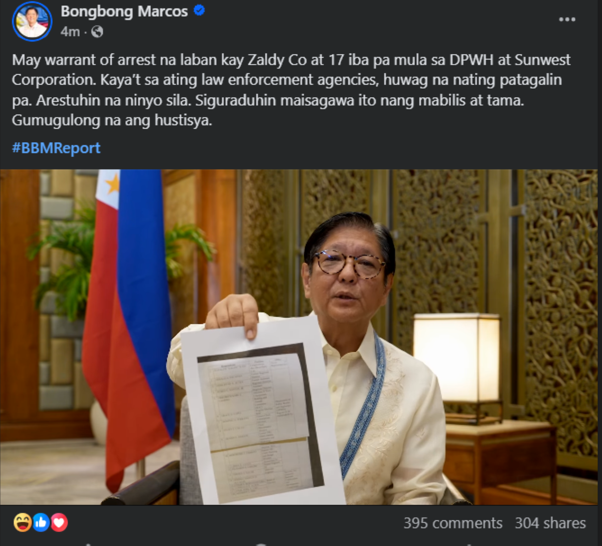 Photo courtesy: Bongbong Marcos (FB)