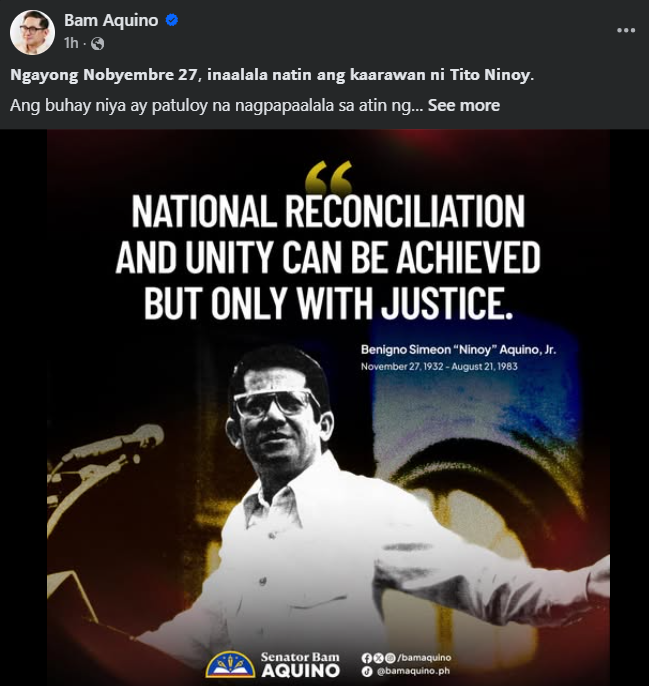 Photo courtesy: Bam Aquino (FB)