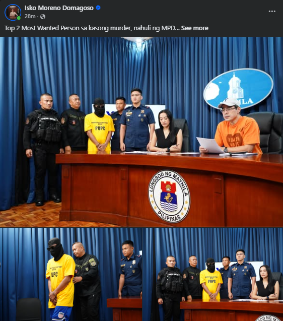 Photo courtesy: Mayor Isko Moreno Domagoso 