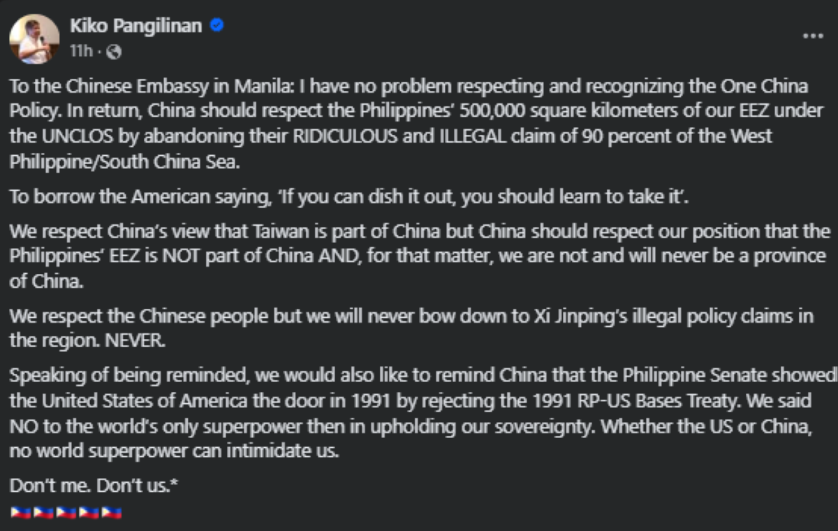 Photo courtesy: Kiko Pangilinan (FB)