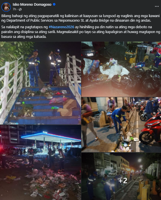 Photo courtesy: Mayor Isko Moreno Domagoso (FB)