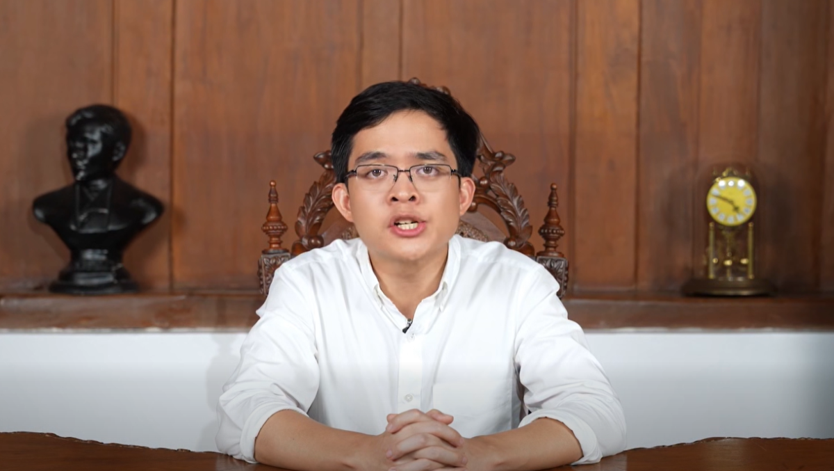 Screenshot mula sa FB post ni Leviste.