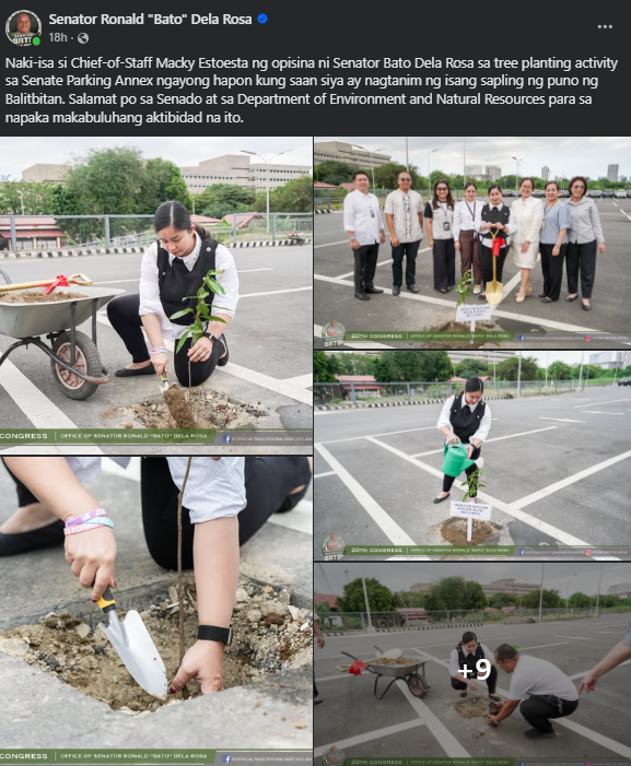 Photo courtesy: Senator Ronald 'Bato' Dela Rosa (FB)