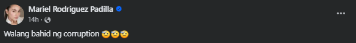 Photo courtesy: Mariel Rodriguez Padilla (FB)