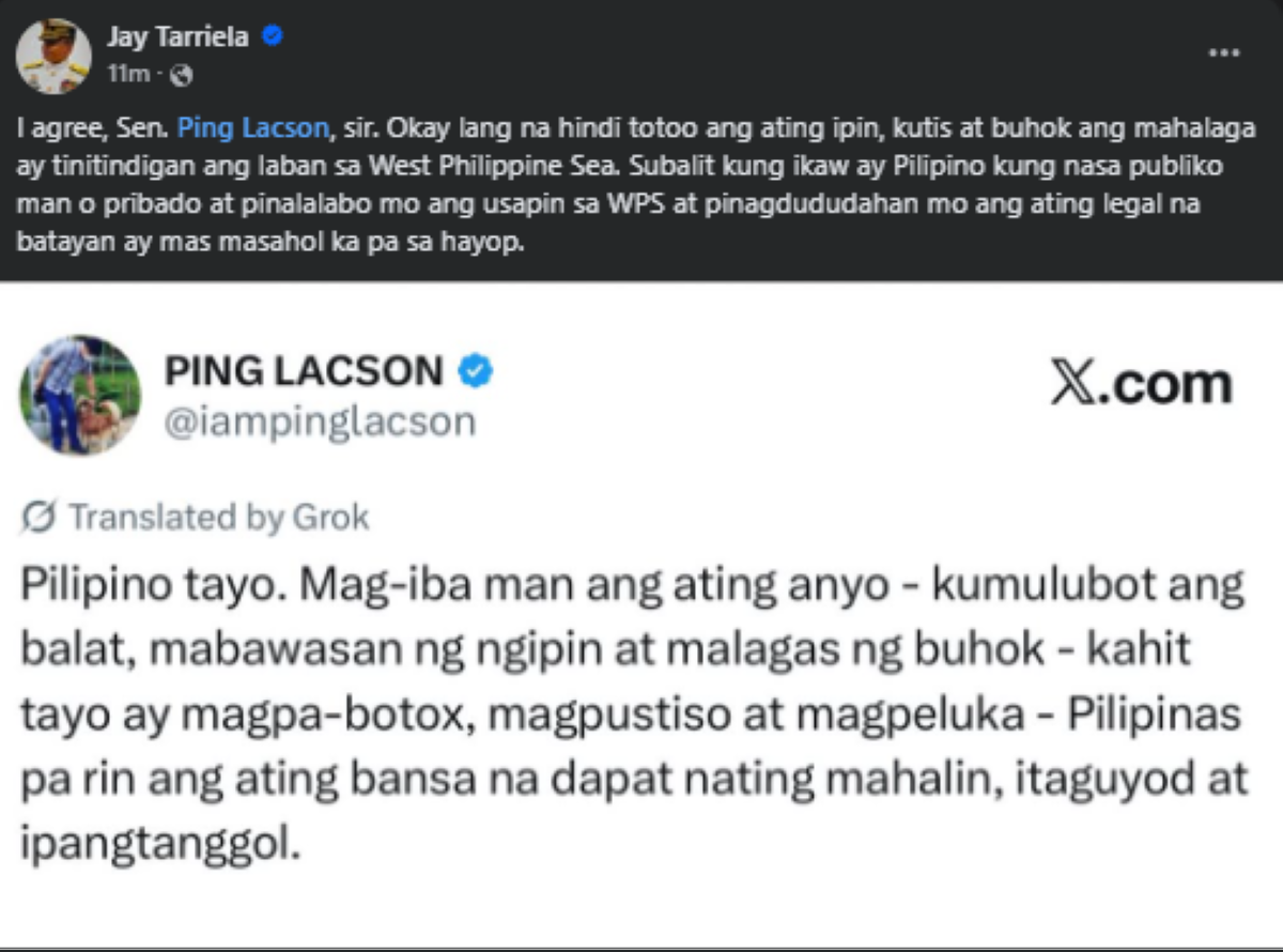 Photo courtesy: Jay Tarriela (FB)