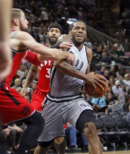 Kawhi Leonard, Jonas Valanciunas