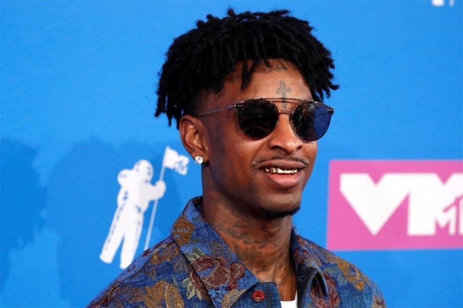 Grammy-nominated rapper 21 Savage, inaresto