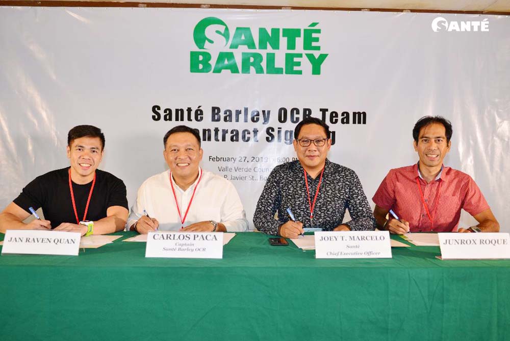 Sant&eacute; Barley, nagbuo ng OCR Team
