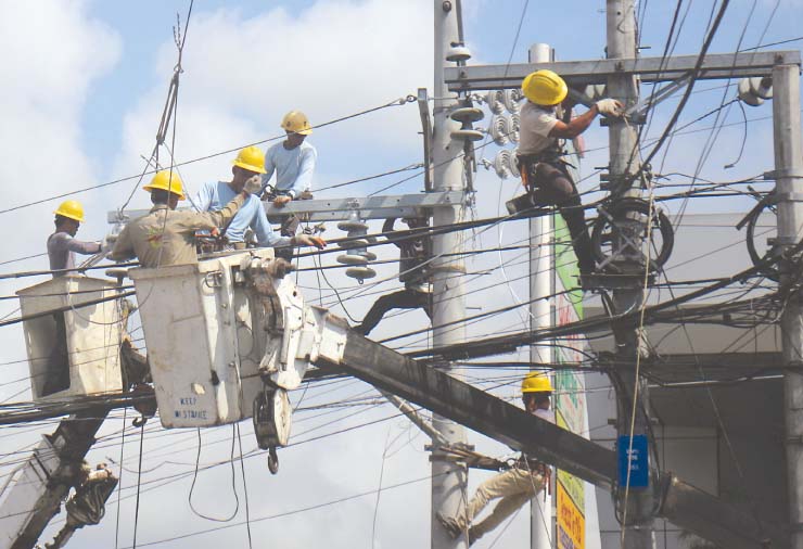 Rotating brownouts uli sa Luzon