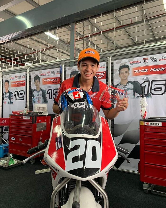 Pinoy rider, kumasa sa Honda Cup