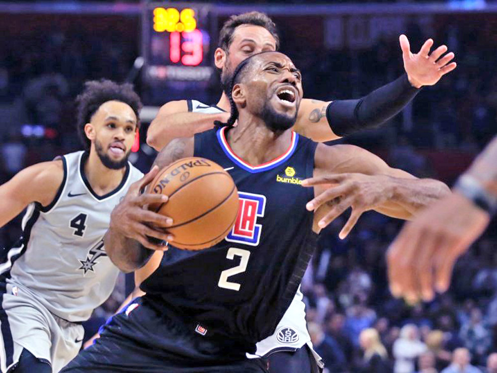 Spurs, sugatan sa Clippers; Embiid at Towns, suspendido sa gulo