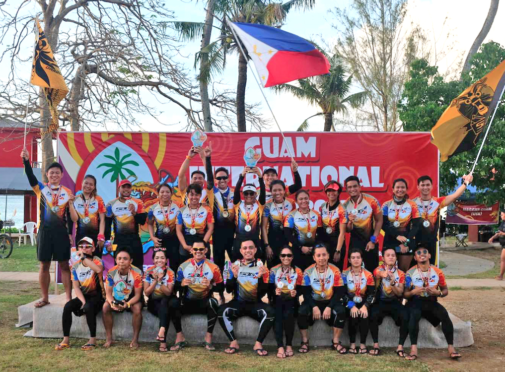 Pinoy dragon boat, ratsada sa Guam