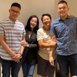 Bimb, Kris, Willie at Josh