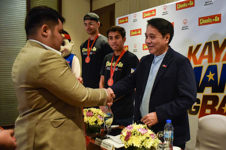 Pagsasanay at trabaho sa Special Olympics athletes, kaloob ng BAVI