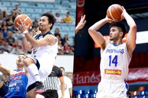 KOBE VS PACMAN: Sentro ng atensyon sa 3x3 side event ng MPBL All-Star Game ang harapan nina Manny Pacquiao at collegiate cage star Kobe Paras.