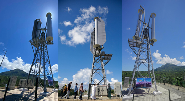 Inauguration ng unang typhoon-proof Magnus Vertical Axis Wind Turbine, ginanap sa Batanes