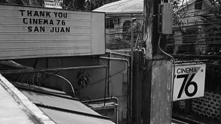 Cinema '76 Film Society sa San Juan, magsasara na