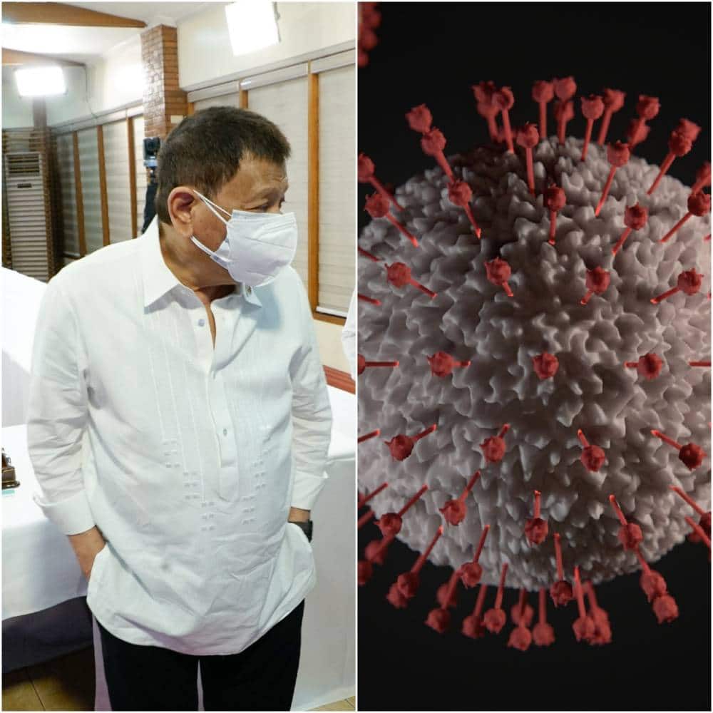 Duterte, naalarma na!: 'Mag-ingat, magsuot ng face shields'