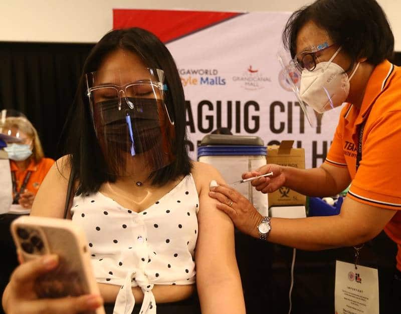 Mahigit 1M, nabakunahan na sa Taguig