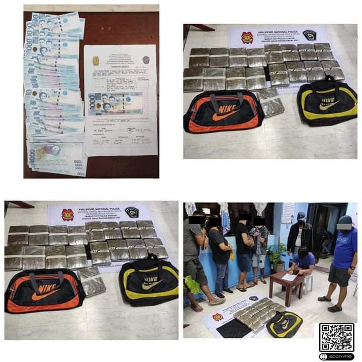 4 'drug pushers' nalambat sa ₱2M marijuana sa Makati