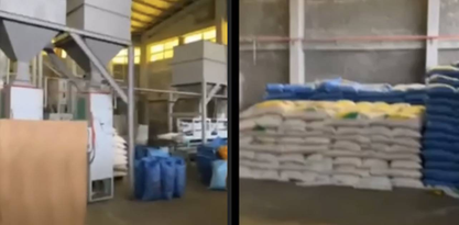 Tone-toneladang 'puslit' na bigas, asukal nabisto sa Caloocan --Malaca&ntilde;ang