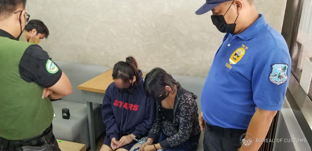 ₱13.8M shabu na ipupuslit sa bansa, naharang--2 babae, timbog sa Pasay