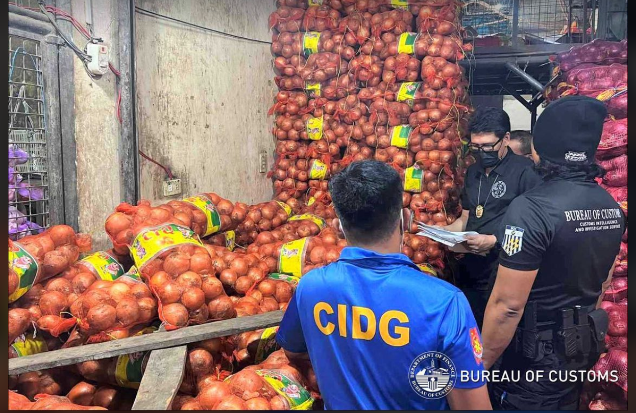 ₱150M smuggled na agri products, nahuli sa Metro Manila -- BOC