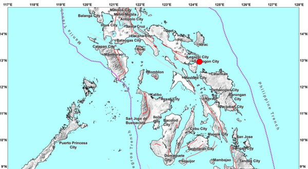 Sorsogon, niyanig ng magnitude 4.7 na lindol