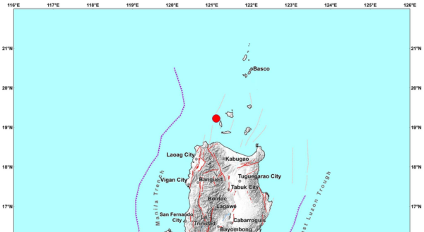 Cagayan, niyanig ng magnitude 4.9 na lindol